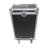 ATA Digital Audio Mixer Flight Case for Yamaha QL1 Mixer CaseConsole with Doghouse compartment and Caster wheels