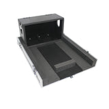 ATA Digital Audio Mixer Flight Case for Yamaha QL1 Mixer CaseConsole with Doghouse compartment and Caster wheels