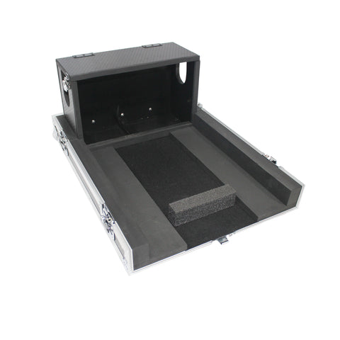 ATA Digital Audio Mixer Flight Case for Yamaha QL1 Mixer CaseConsole with Doghouse compartment and Caster wheels