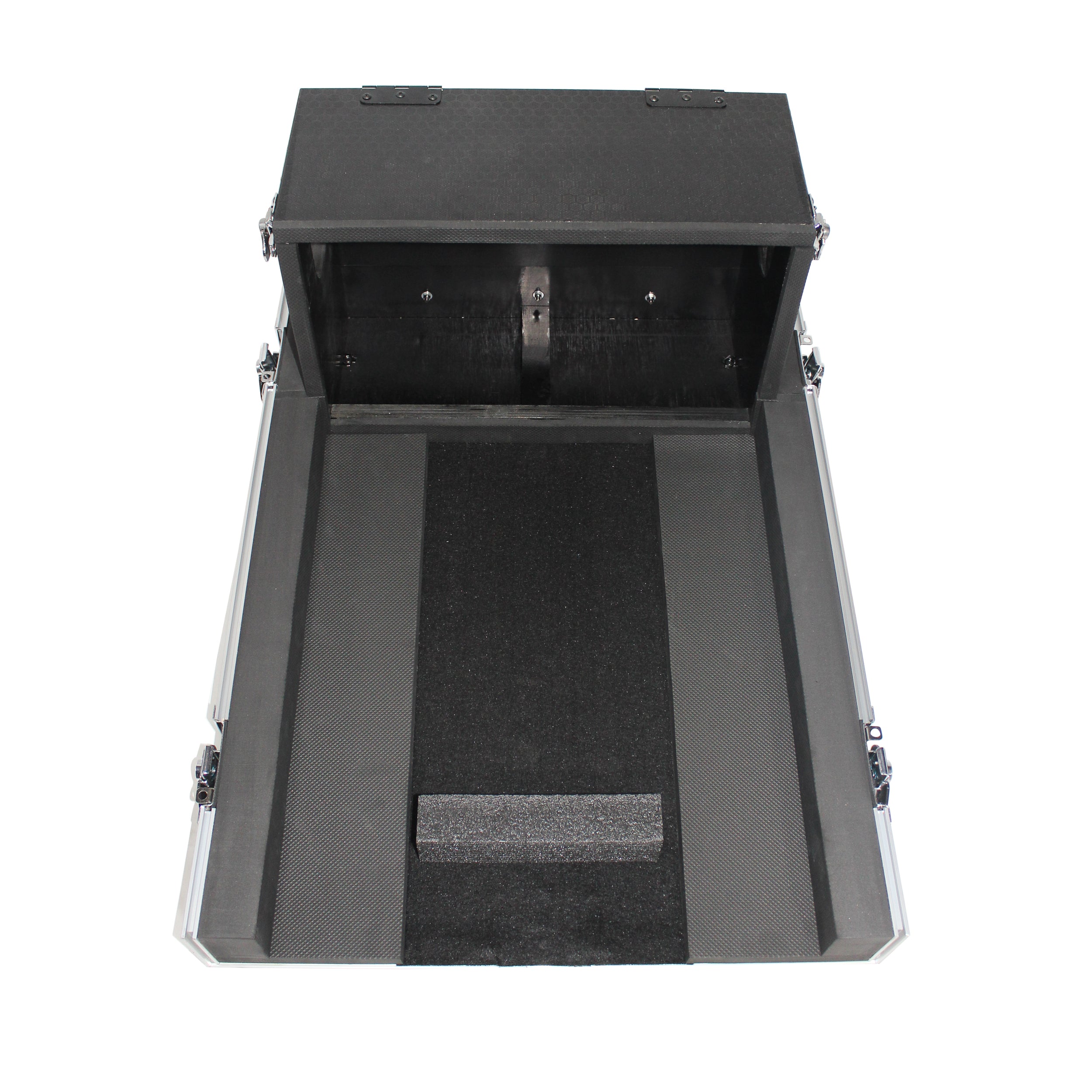 ATA Digital Audio Mixer Flight Case for Yamaha QL1 Mixer CaseConsole with Doghouse compartment and Caster wheels