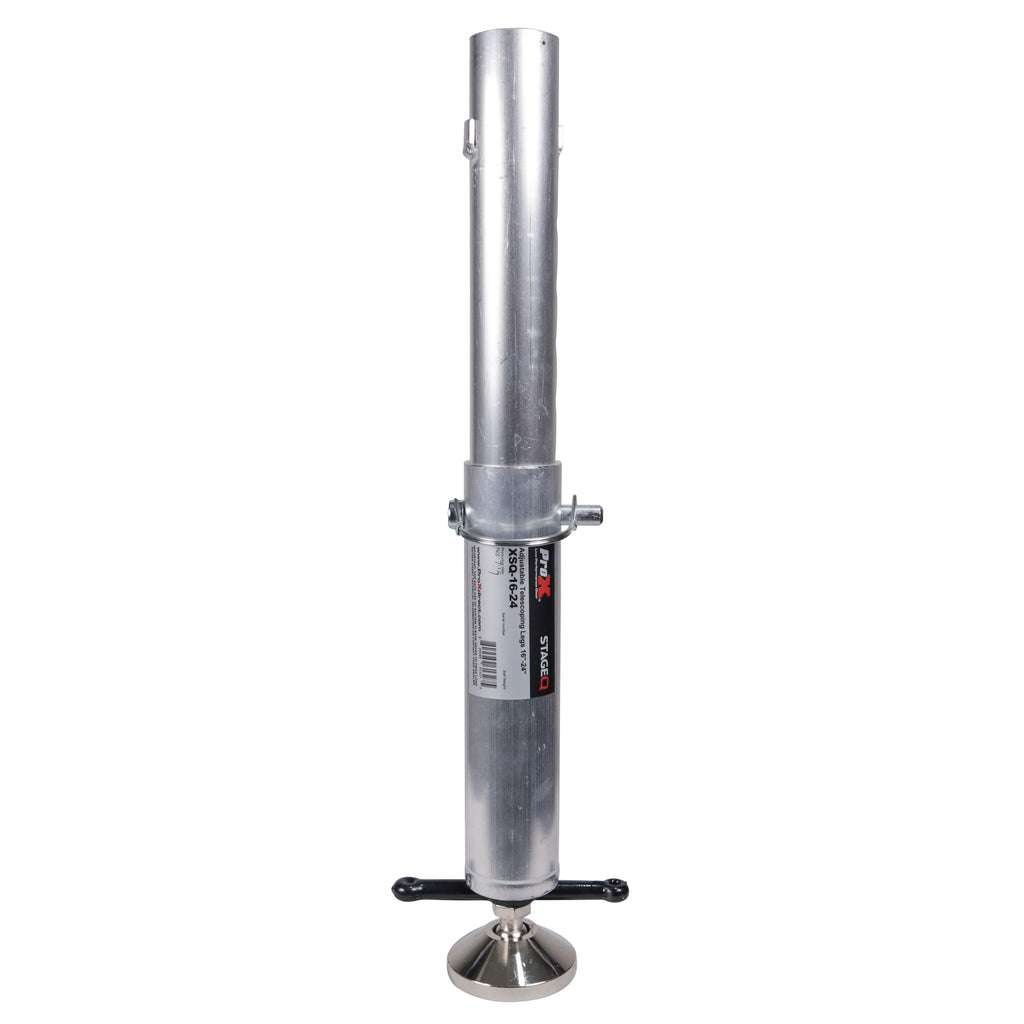 Set of (4)Telescoping Stage Legs with Ball Joint Adjusts from 16 to 24 inches compatible with ProX StageQ™ Platforms