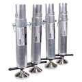 Set of (4)Telescoping Stage Legs with Ball Joint Adjusts from 16 to 24 inches compatible with ProX StageQ™ Platforms