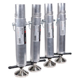 Set of (4)Telescoping Stage Legs with Ball Joint Adjusts from 16 to 24 inches compatible with ProX StageQ™ Platforms