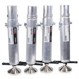 Set of (4)Telescoping Stage Legs with Ball Joint Adjusts from 16 to 24 inches compatible with ProX StageQ™ Platforms
