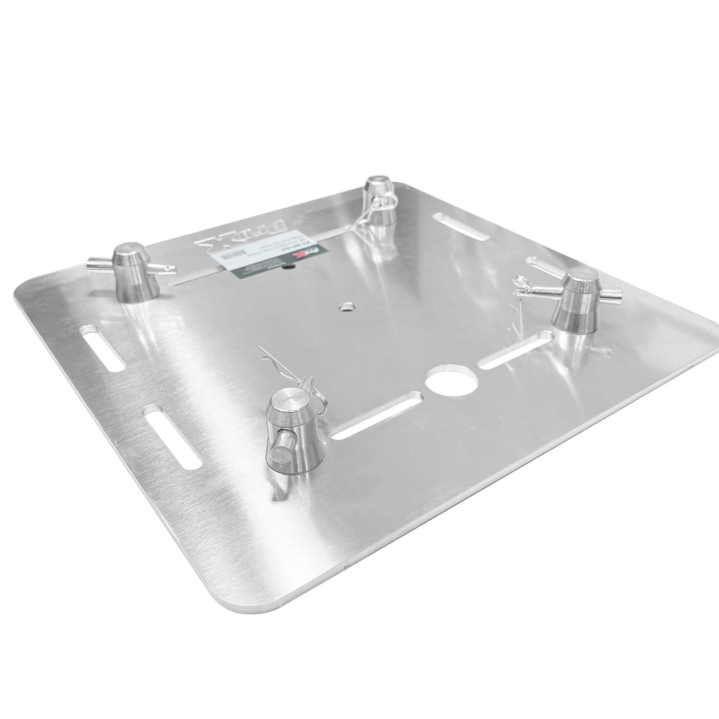 16" Aluminum 6mm Truss Base Plate for F34 F32 F31 Conical Square Truss with Connectors