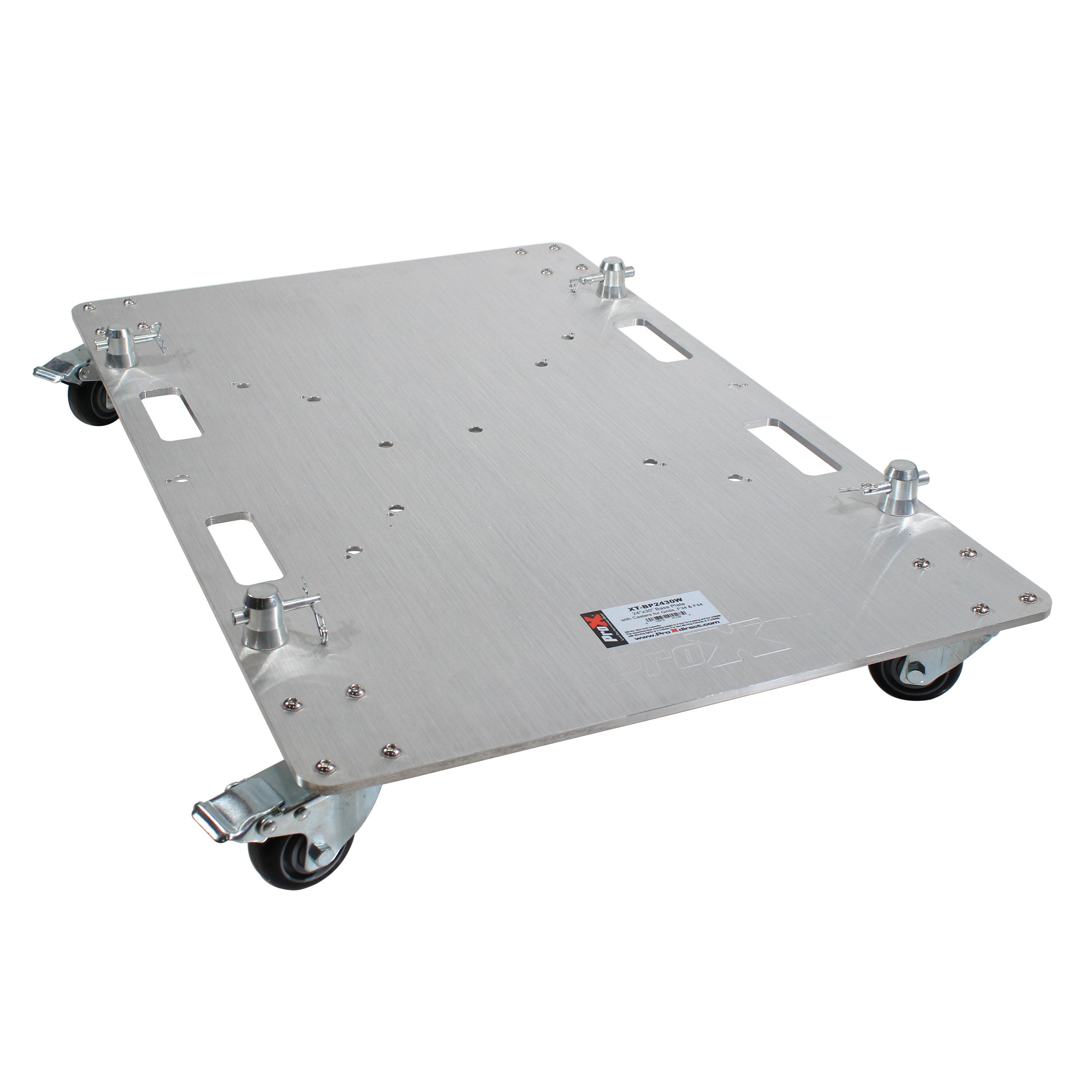 24 x 30 in. Module Base Plate with Locking Casters for ProX XT-GRU Rapid Grid Modular System