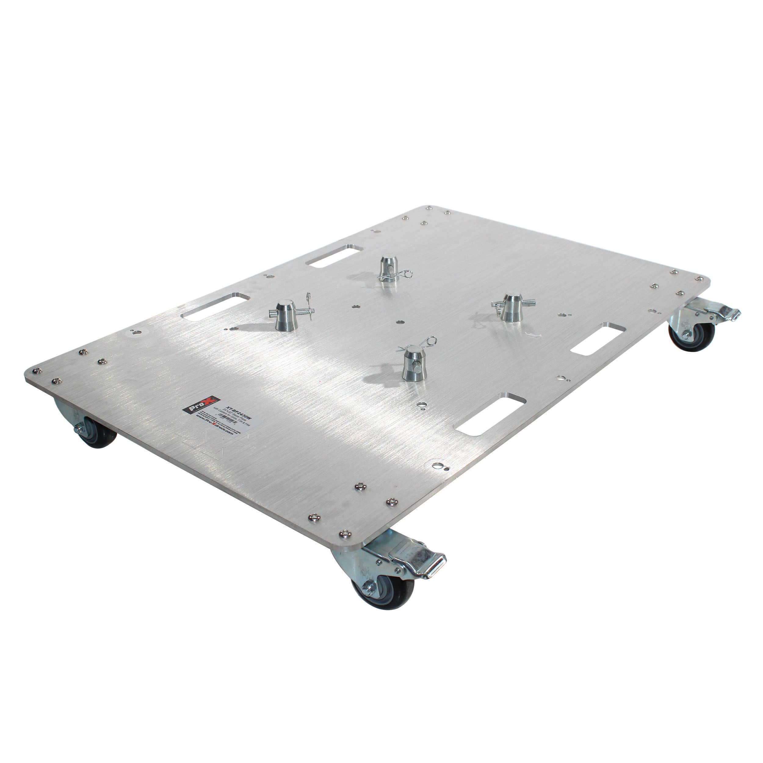 24 x 30 in. Module Base Plate with Locking Casters for ProX XT-GRU Rapid Grid Modular System