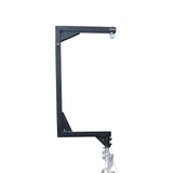 Telescopic C-Shape Bar Support mount fits Crank Stand Lifter for Small Line Array Speakers Max Load 150 lbs
