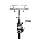 14 Ft Heavy-duty Lighting Crank Truss Stage Stand Includes T-Adapter Truss Mount 200 lbs Capacity