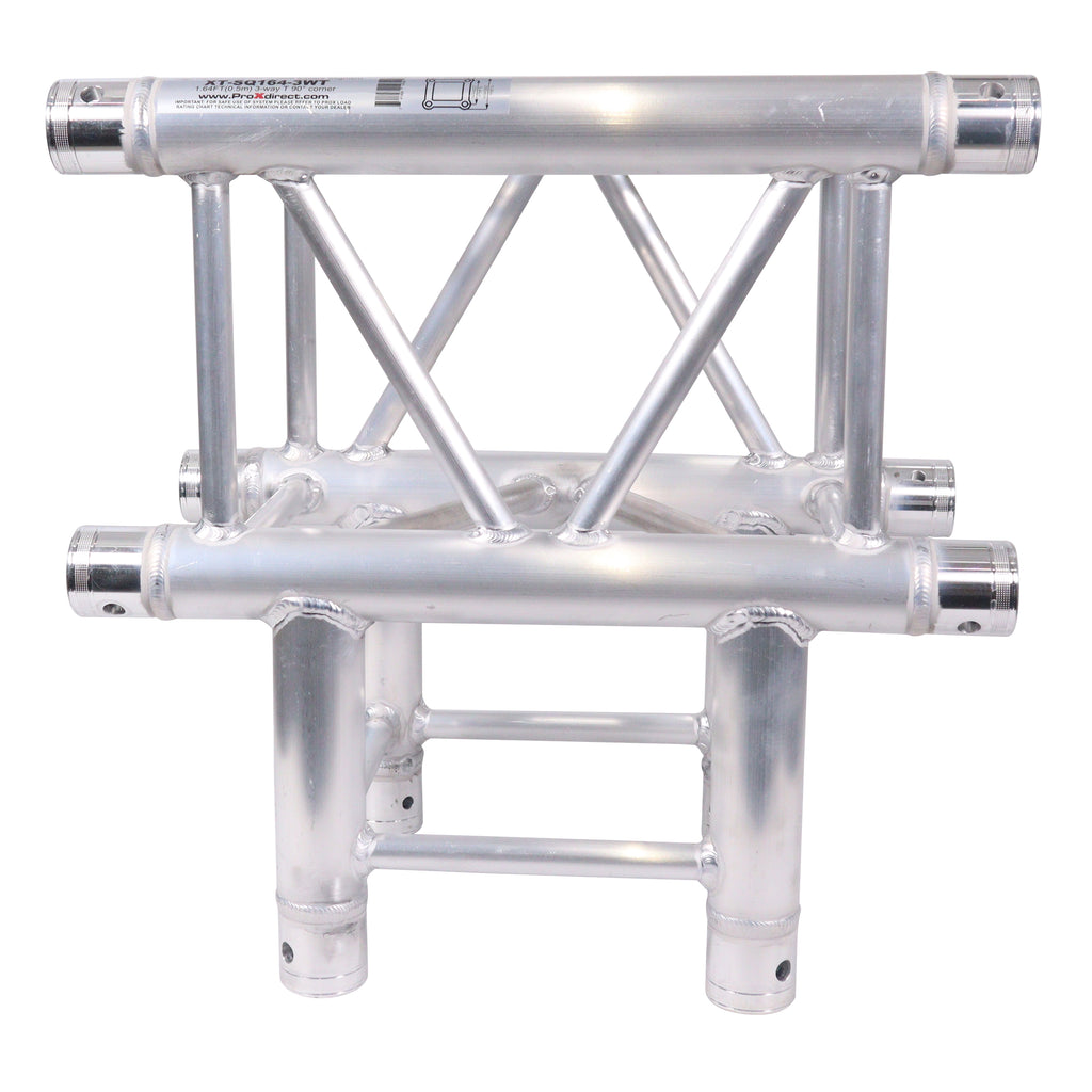 1.64 3-Way 90 Degree Corner Section T-Section for F34 Conical Truss Segments