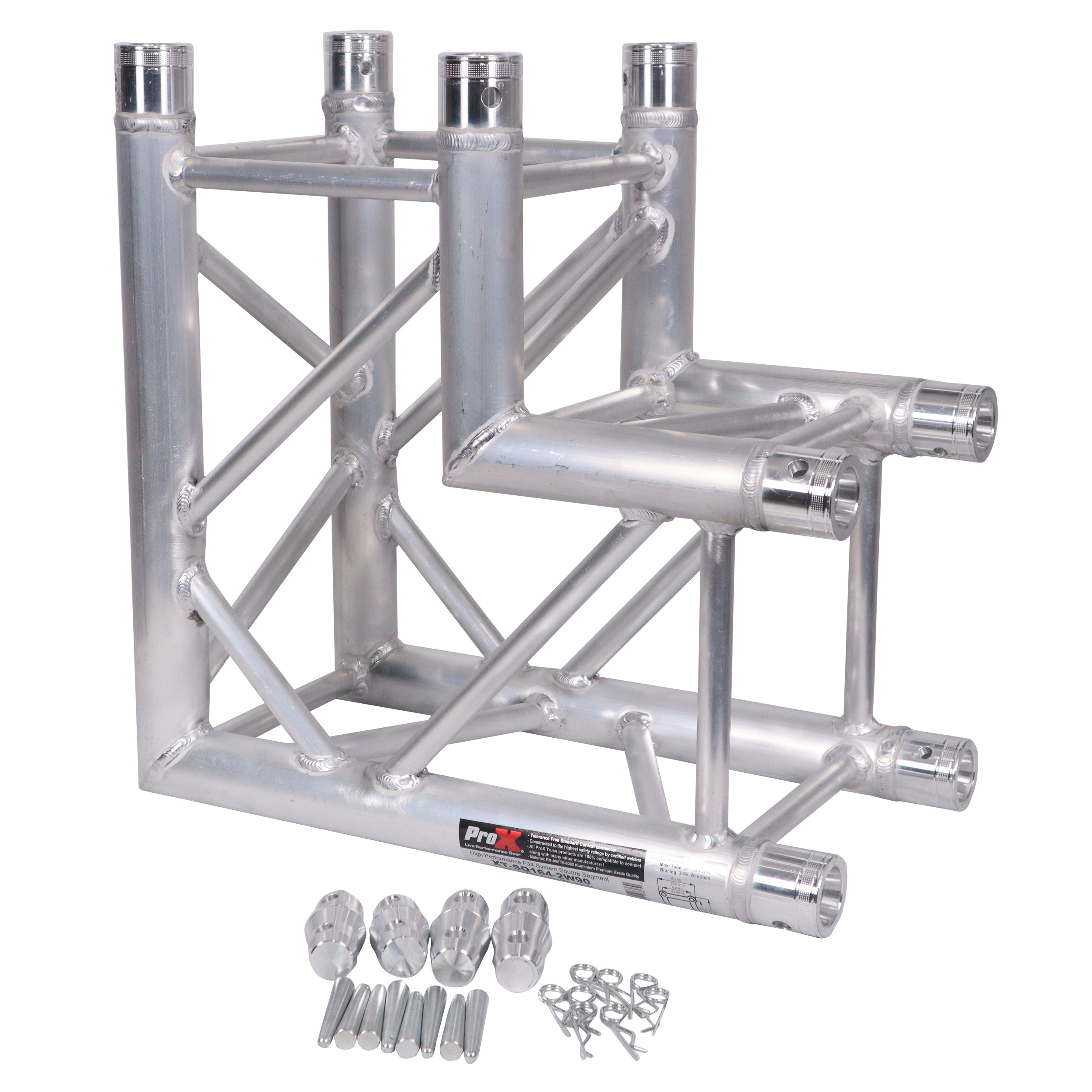Square Truss Corner 2 Way 90 Degree Angle - 1.64 ft.