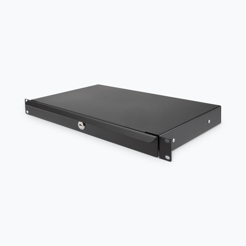 1U Locking Rack Drawer