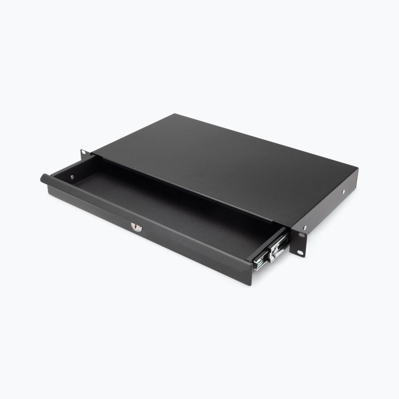 1U Locking Rack Drawer