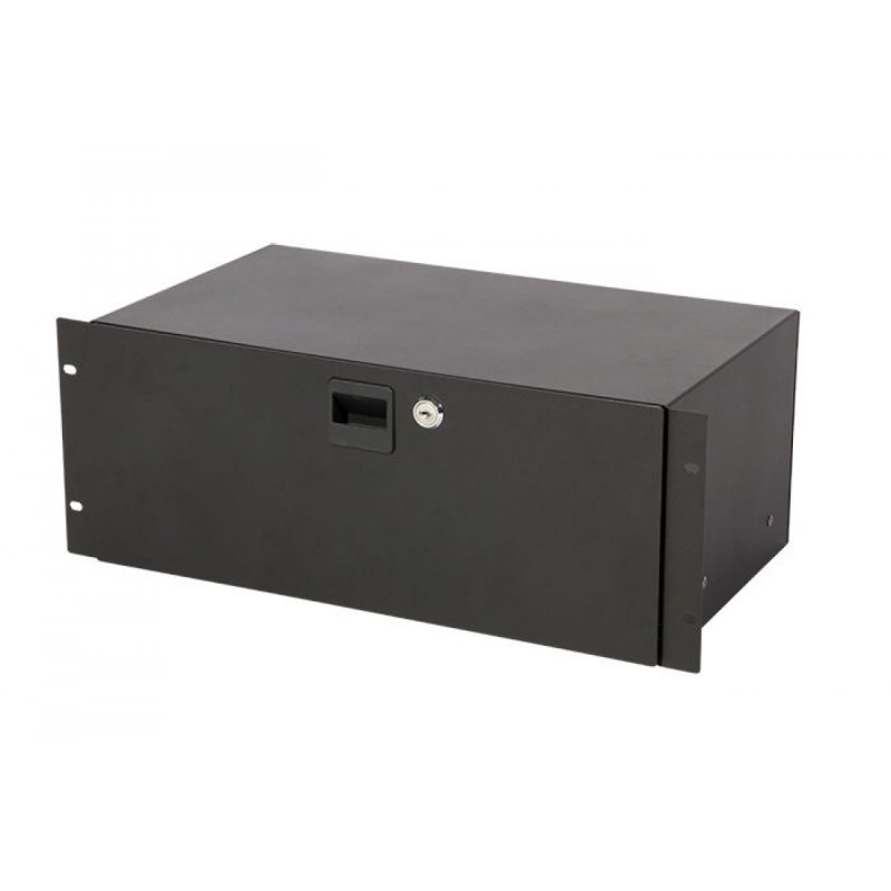 4U Locking Rack Drawer (Shallow)