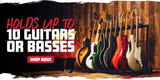 10x Collapsible Guitar Rack