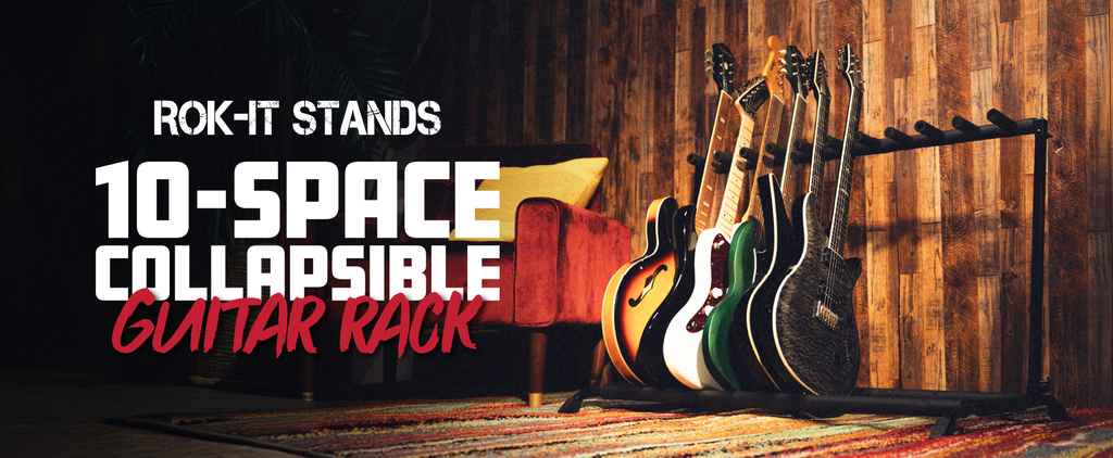 10x Collapsible Guitar Rack