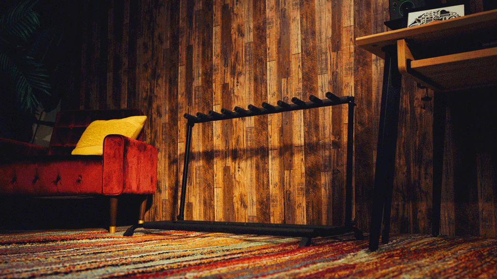 10x Collapsible Guitar Rack