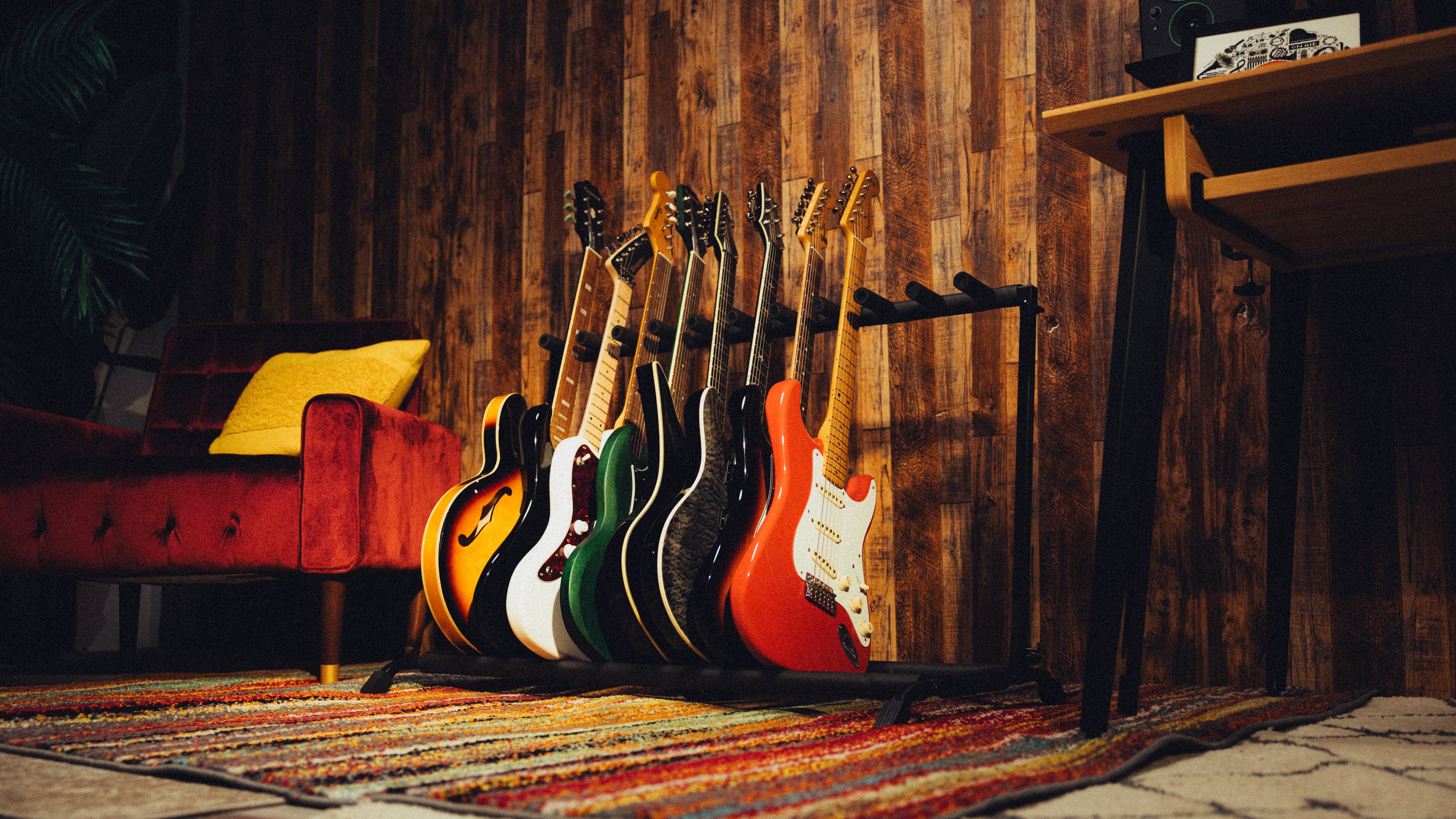 10x Collapsible Guitar Rack