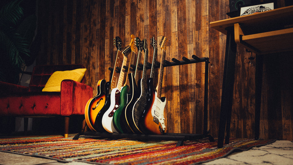 10x Collapsible Guitar Rack