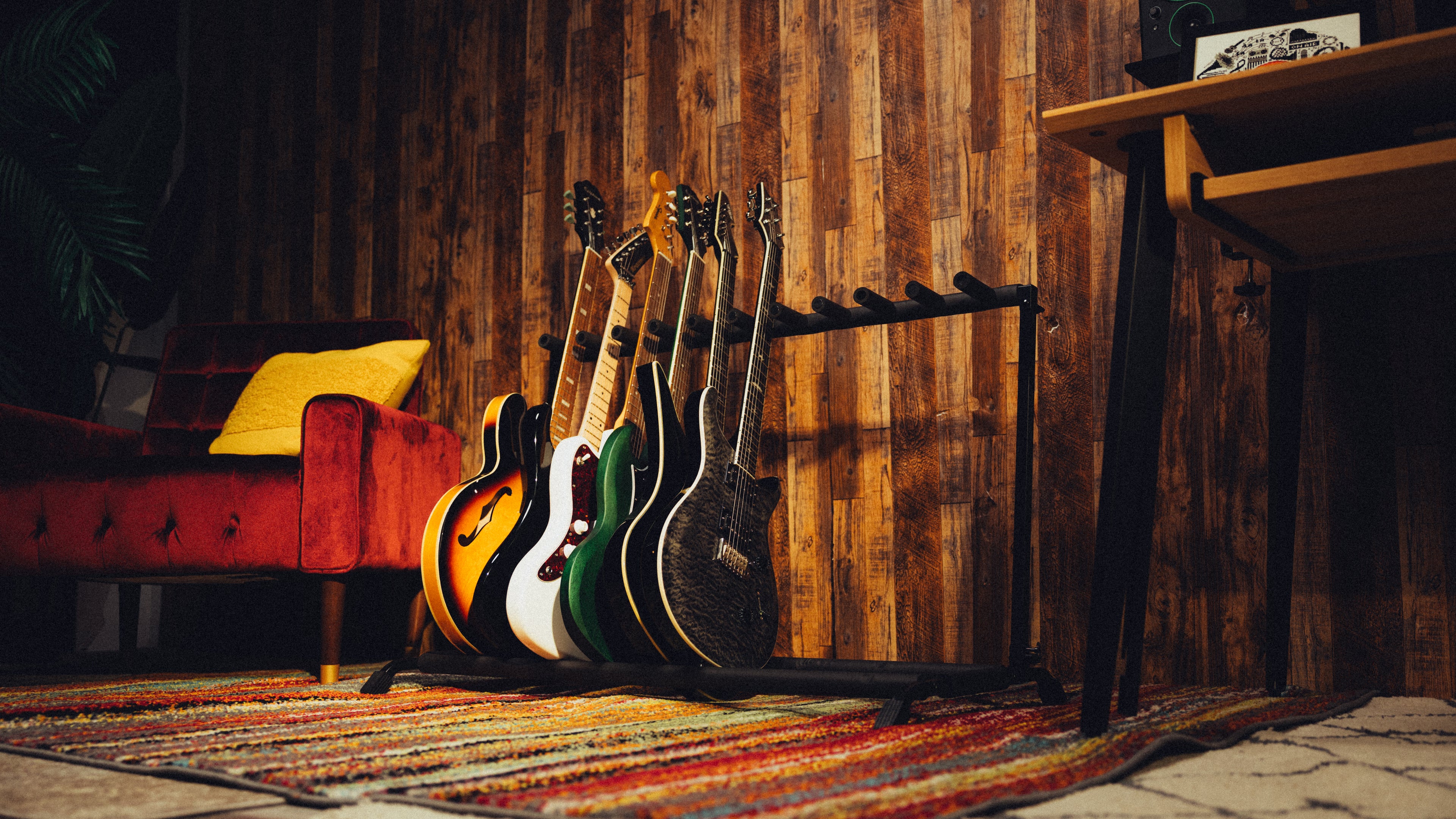 10x Collapsible Guitar Rack