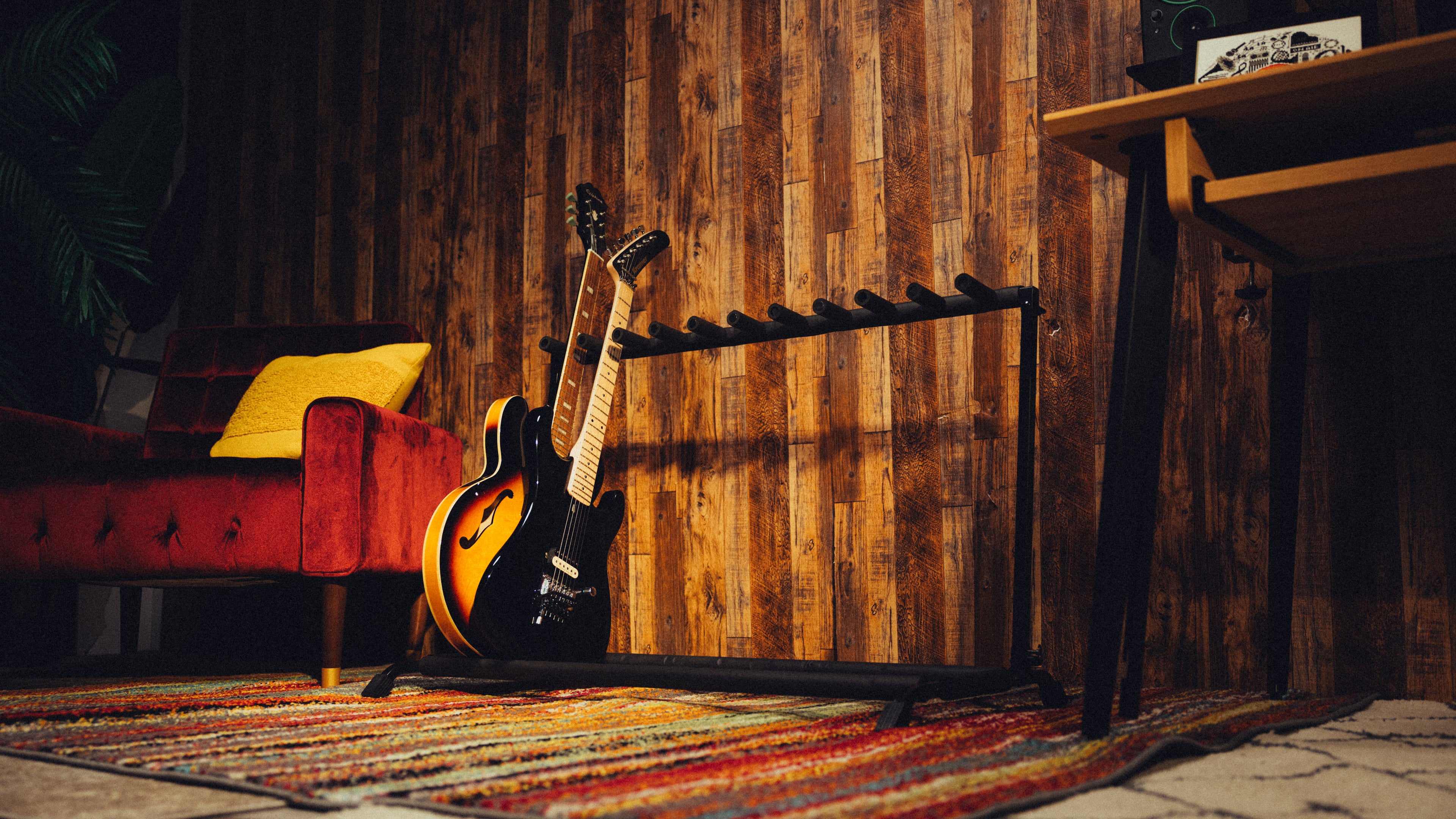 10x Collapsible Guitar Rack