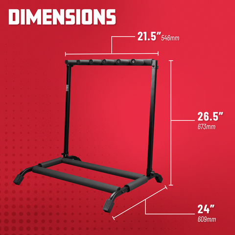 Rok-it 5x Collapsible Guitar Rack