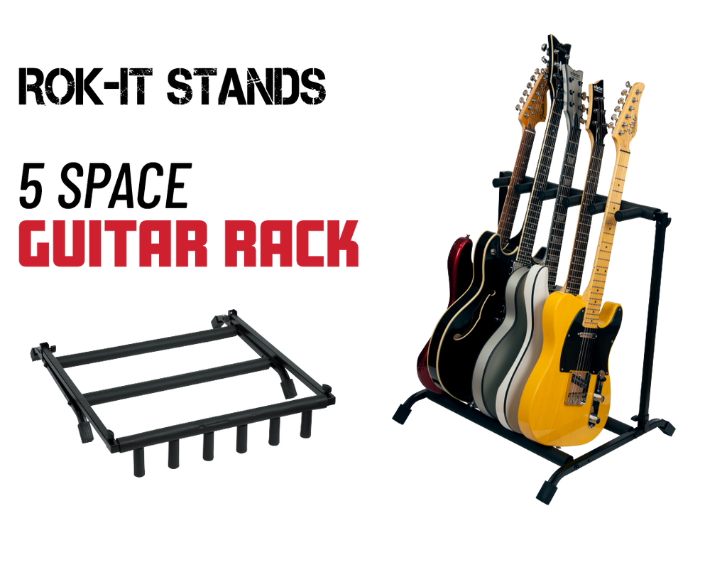 Rok-it 5x Collapsible Guitar Rack