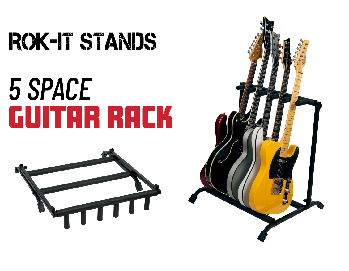 Rok-it 5x Collapsible Guitar Rack