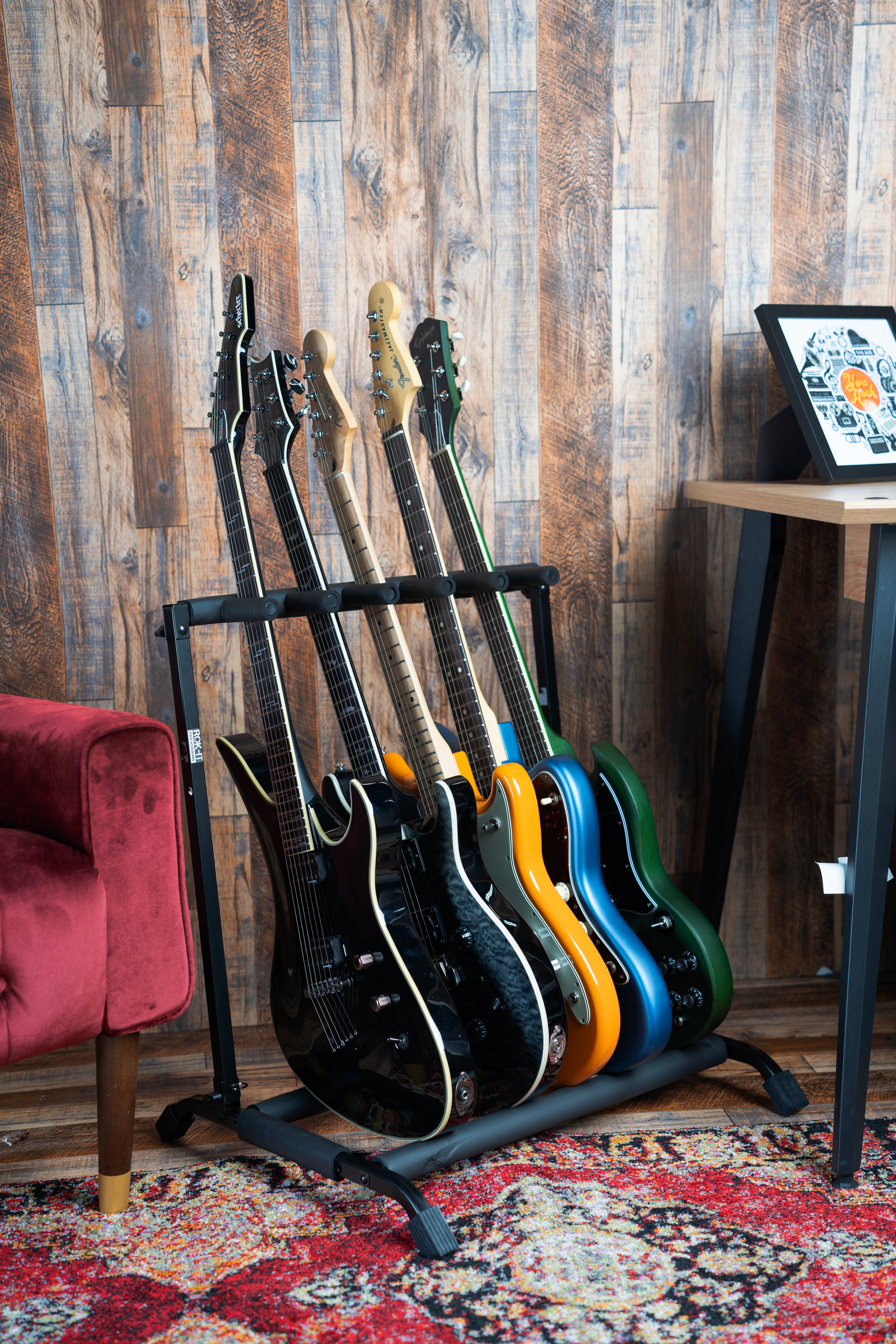 Rok-it 5x Collapsible Guitar Rack