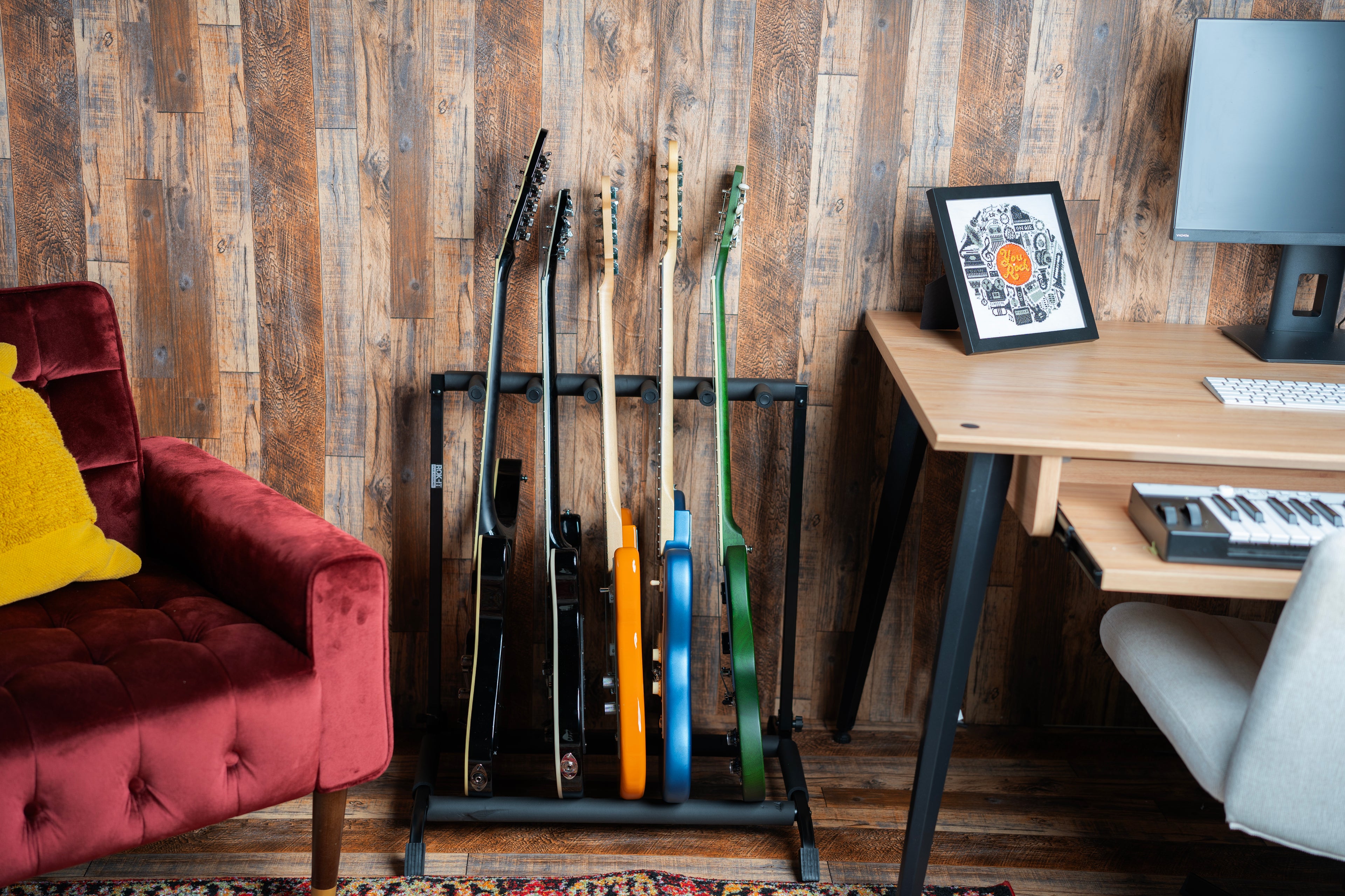 Rok-it 5x Collapsible Guitar Rack