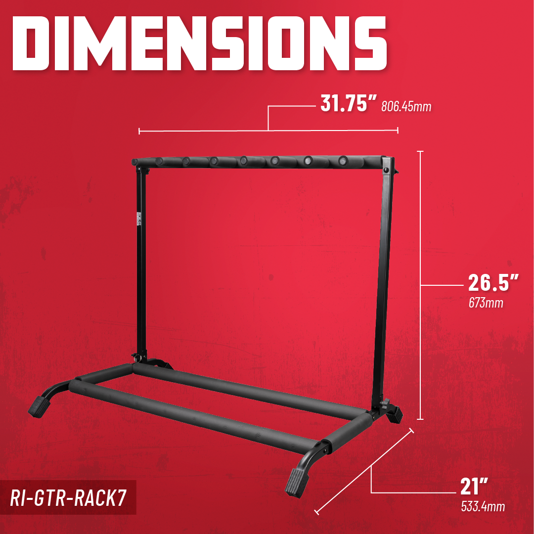 Rok-it 7x Collapsible Guitar Rack