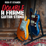 Double A-Frame Guitar Stand