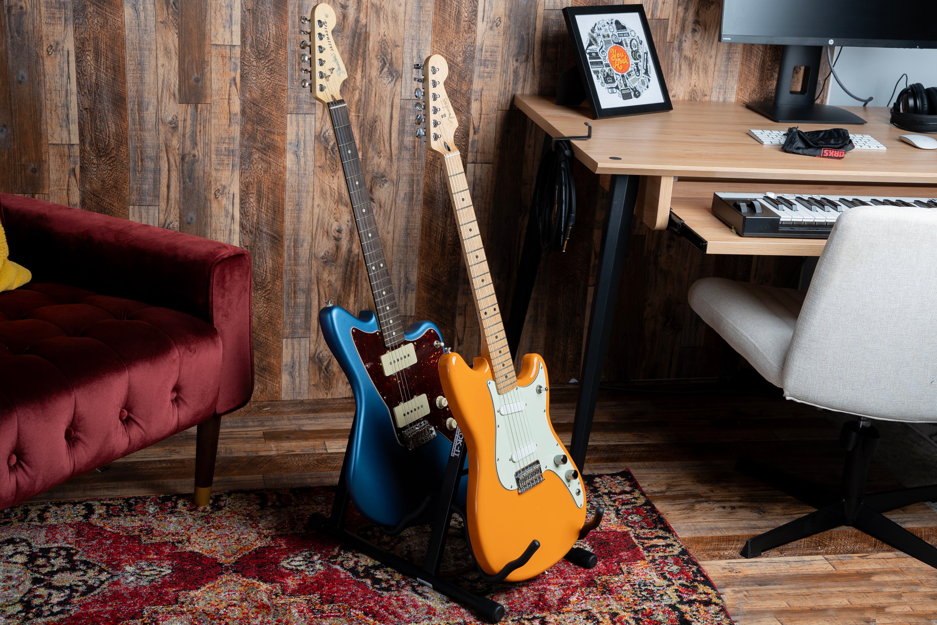 Double A-Frame Guitar Stand