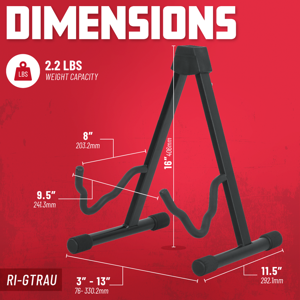 Rok-It Universal A Frame Guitar Stand