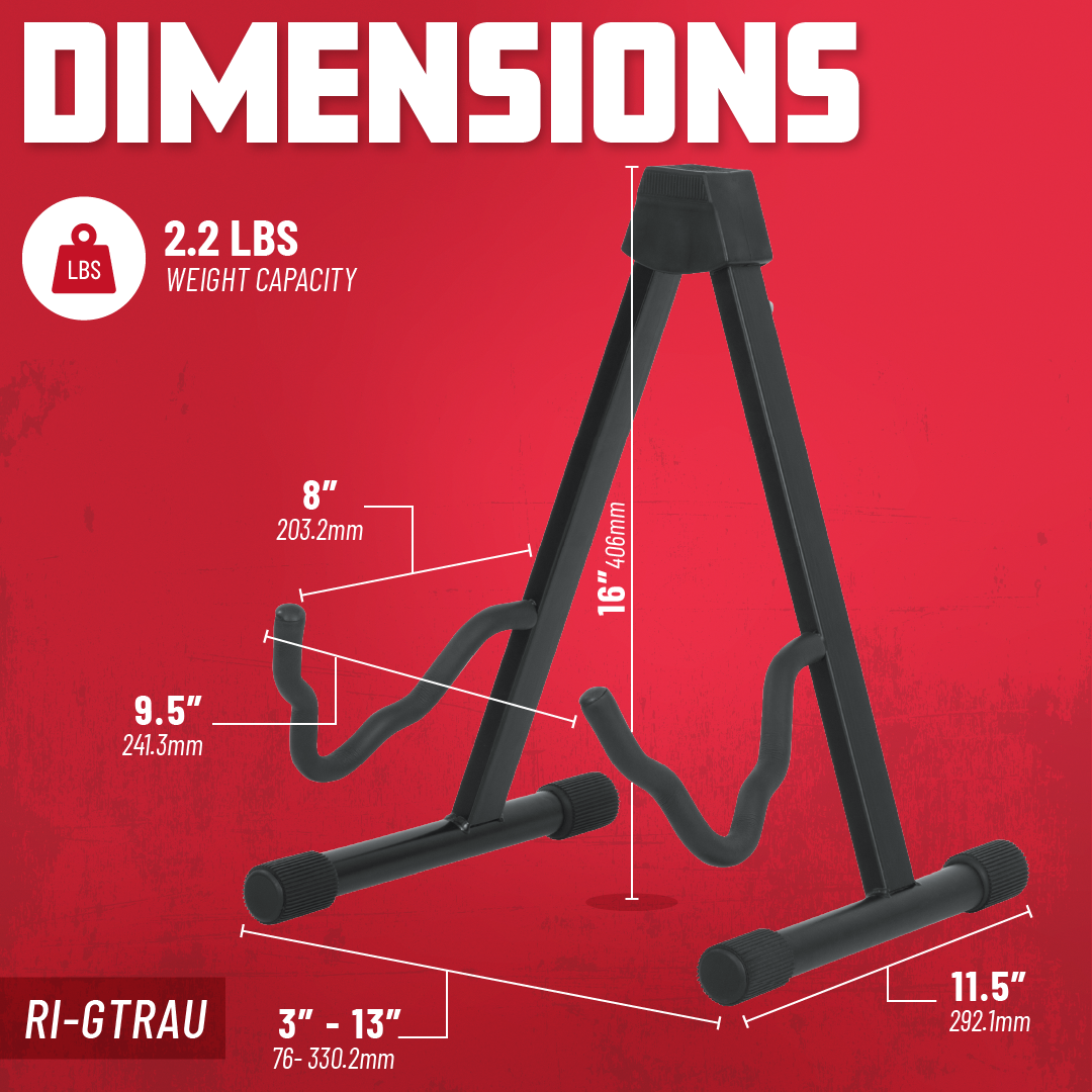 Rok-It Universal A Frame Guitar Stand