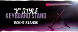 Rok-It X Style Keyboard Stand