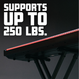 Double-X Keyboard Stand with Ergonomic Adjust