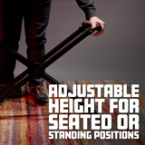 Double-X Keyboard Stand with Ergonomic Adjust