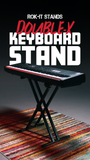 Double-X Keyboard Stand with Ergonomic Adjust