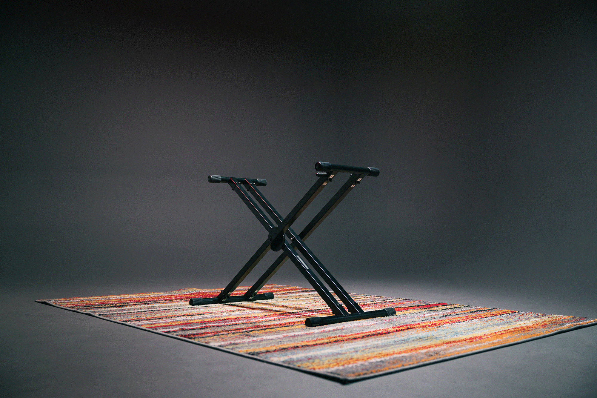 Double-X Keyboard Stand with Ergonomic Adjust