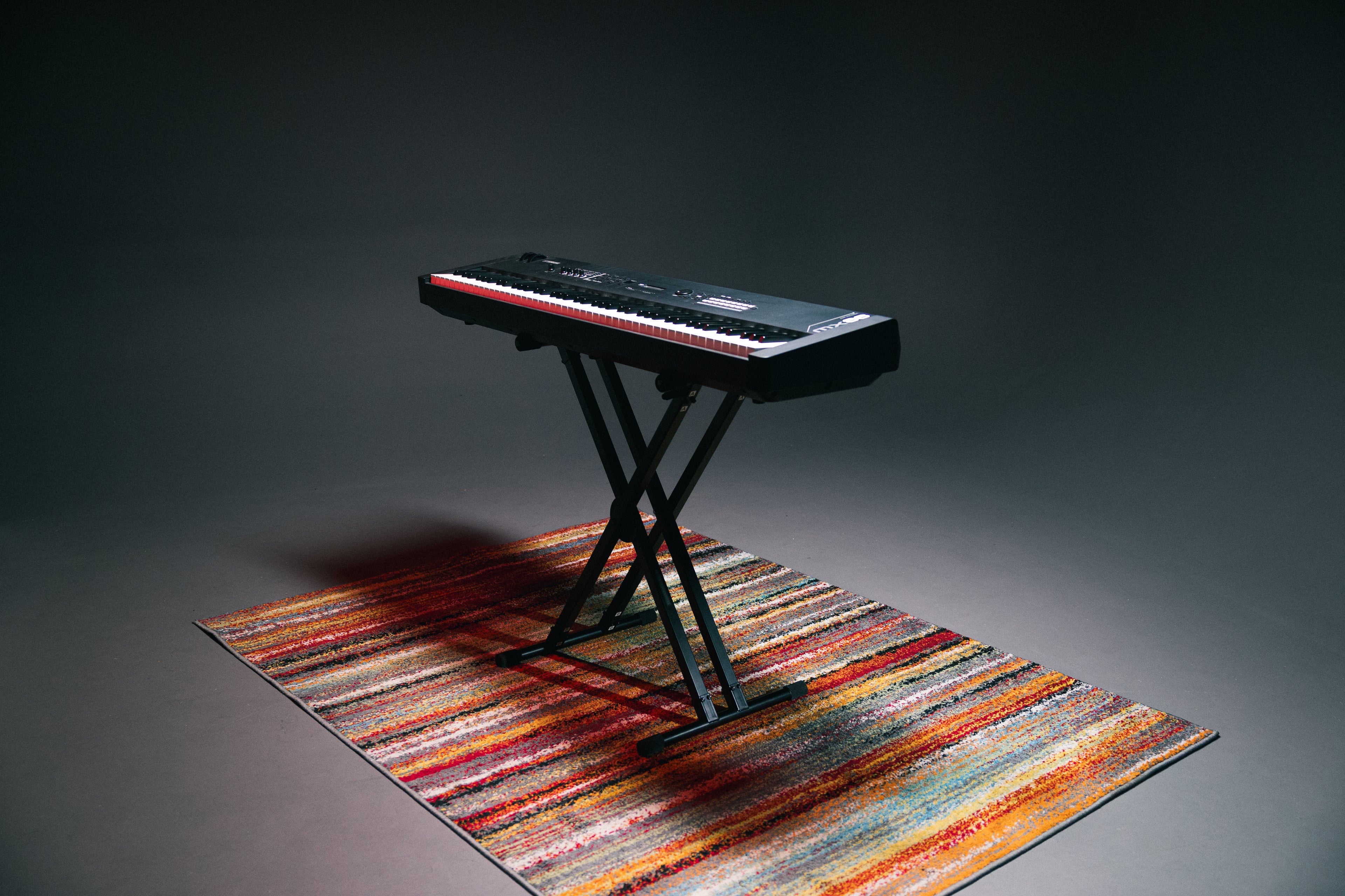 Double-X Keyboard Stand with Ergonomic Adjust