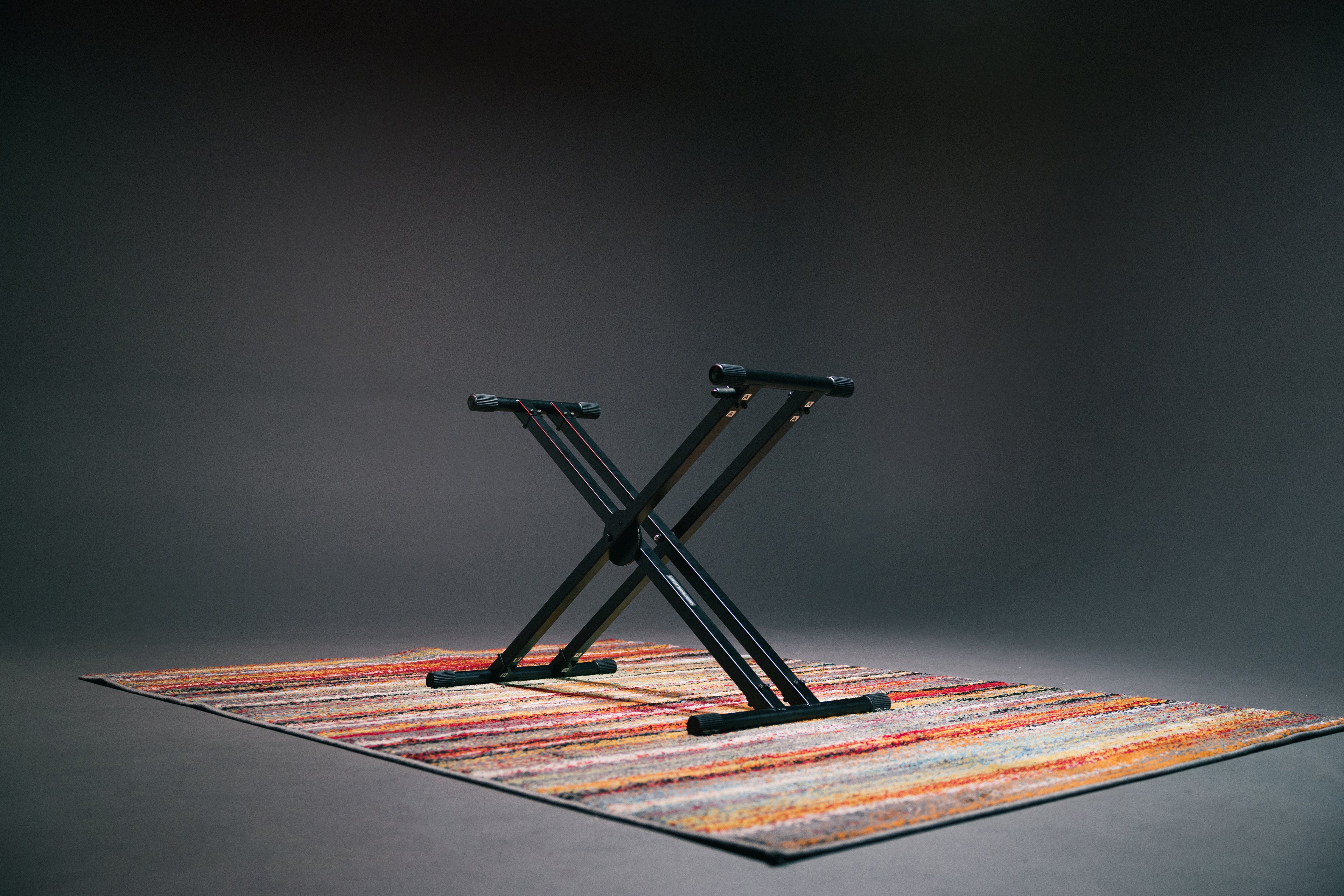 Double-X Keyboard Stand with Ergonomic Adjust
