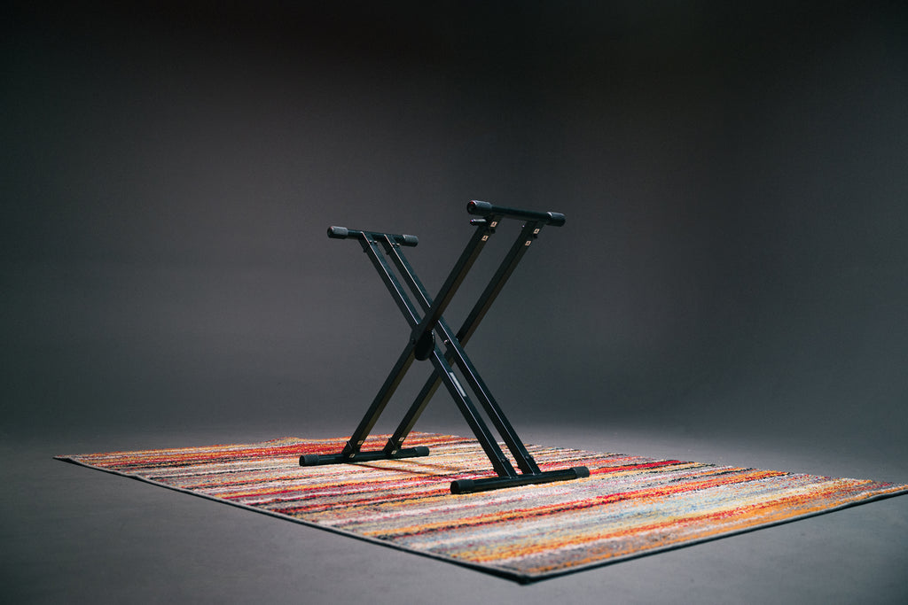 Double-X Keyboard Stand with Ergonomic Adjust