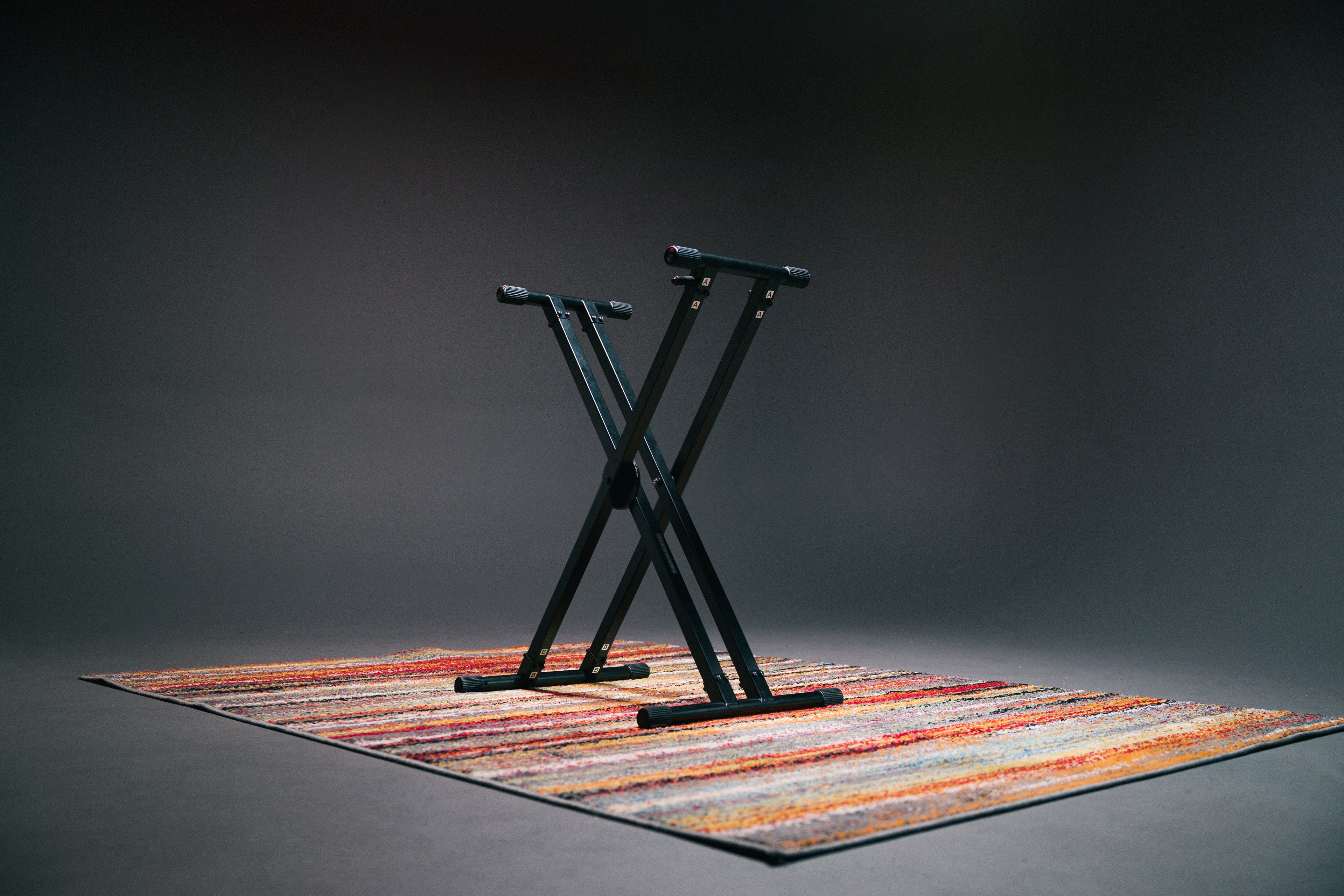 Double-X Keyboard Stand with Ergonomic Adjust