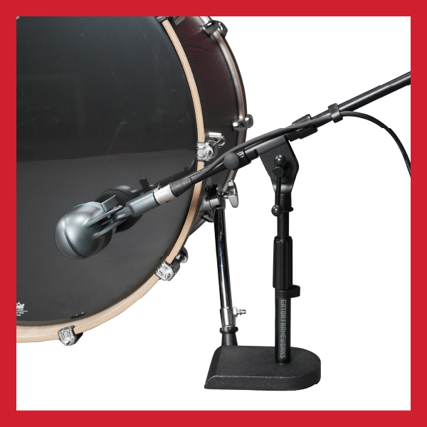 Bass Drum/Boom Combo Mic Stand
