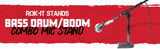 Bass Drum/Boom Combo Mic Stand