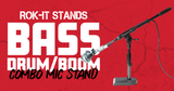 Bass Drum/Boom Combo Mic Stand