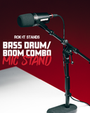 Bass Drum/Boom Combo Mic Stand