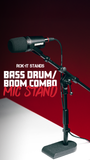 Bass Drum/Boom Combo Mic Stand