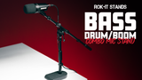 Bass Drum/Boom Combo Mic Stand